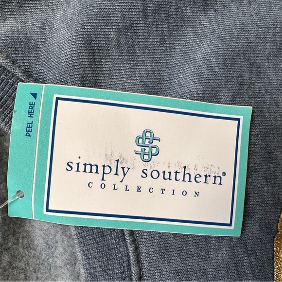 Simply Southern Western Barbie Sweatshirt Blue Pullover Graphic Women’s Medium - Picture 11 of 11